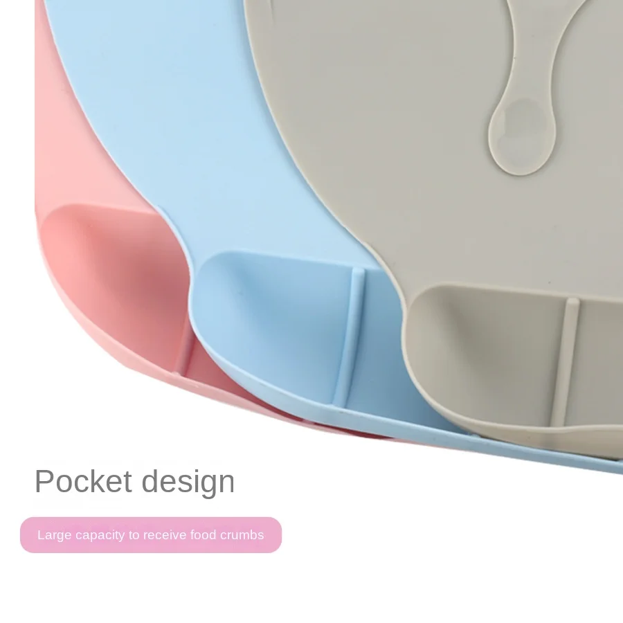 New Hot Sell Cute Baby Suction Food Mat Reusable Place Mat Bpa Free Baby Dinner Mat Silicone For Kids