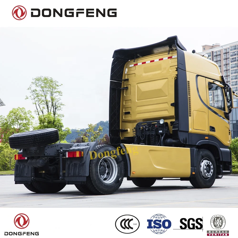 Dongfeng KX 4х2 седельный тягач Cummins 480 HP g.c.w 40 тонн дизайн E5 для леворульных автомобилей типа трактор грузовик