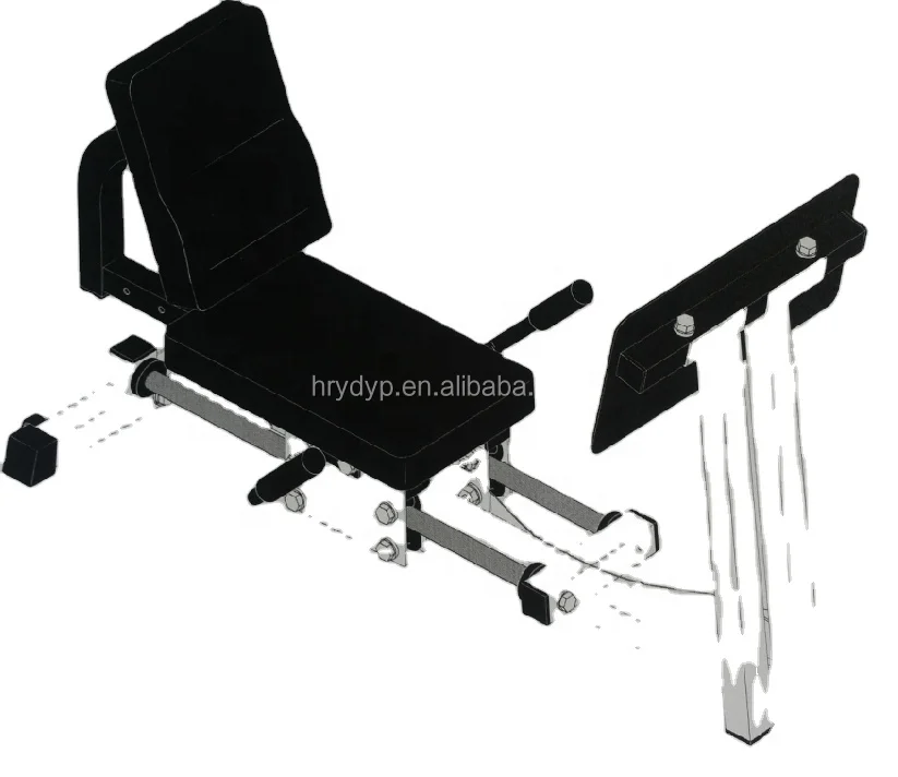 leg and AB exercise machine gym equipment HRSB35