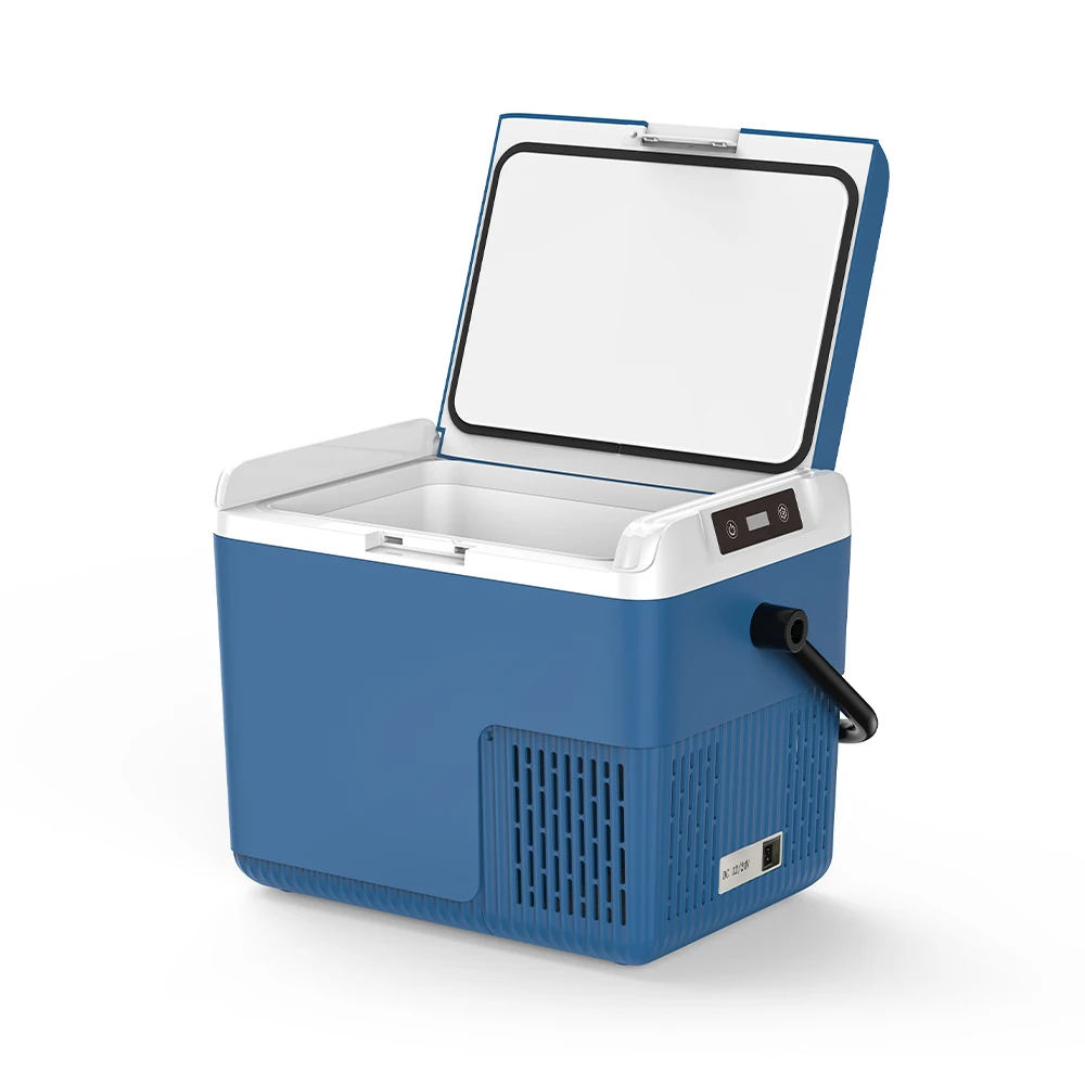 Mini Portable 18L Freezer 12V 220V AC DC Fridge Car Fridge Compressor Refrigerator For Truck RV