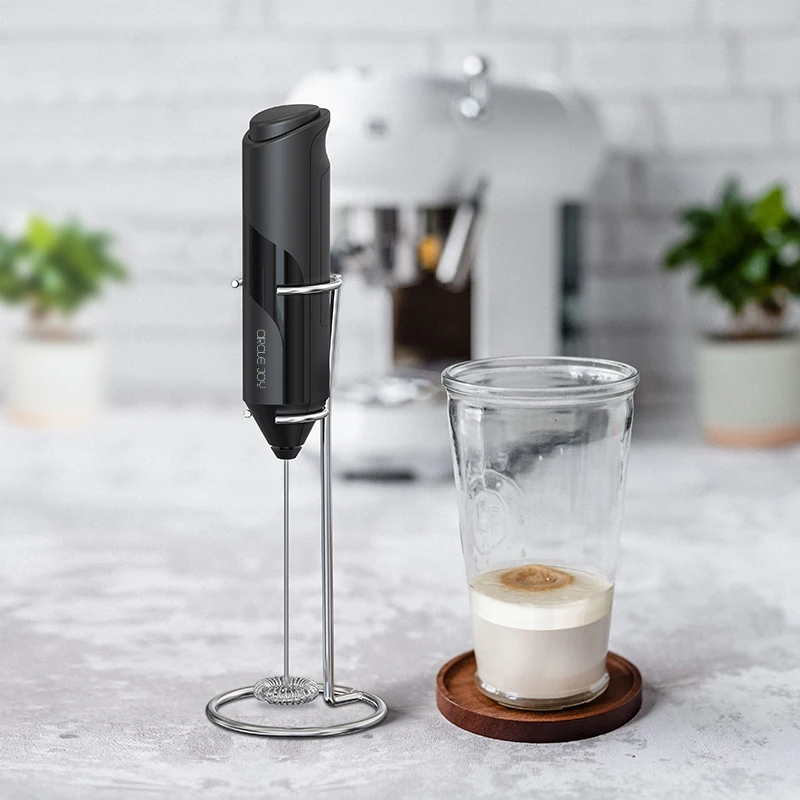 Wholesale Price Automatic Electric Handheld Milk Frother With Stand