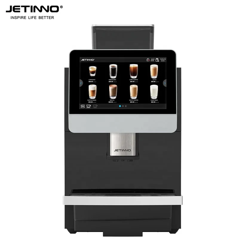 Jetinno JL31B 10-дюймовый сенсорный экран кофемашина для кофейного магазина автоматическая кофеварка