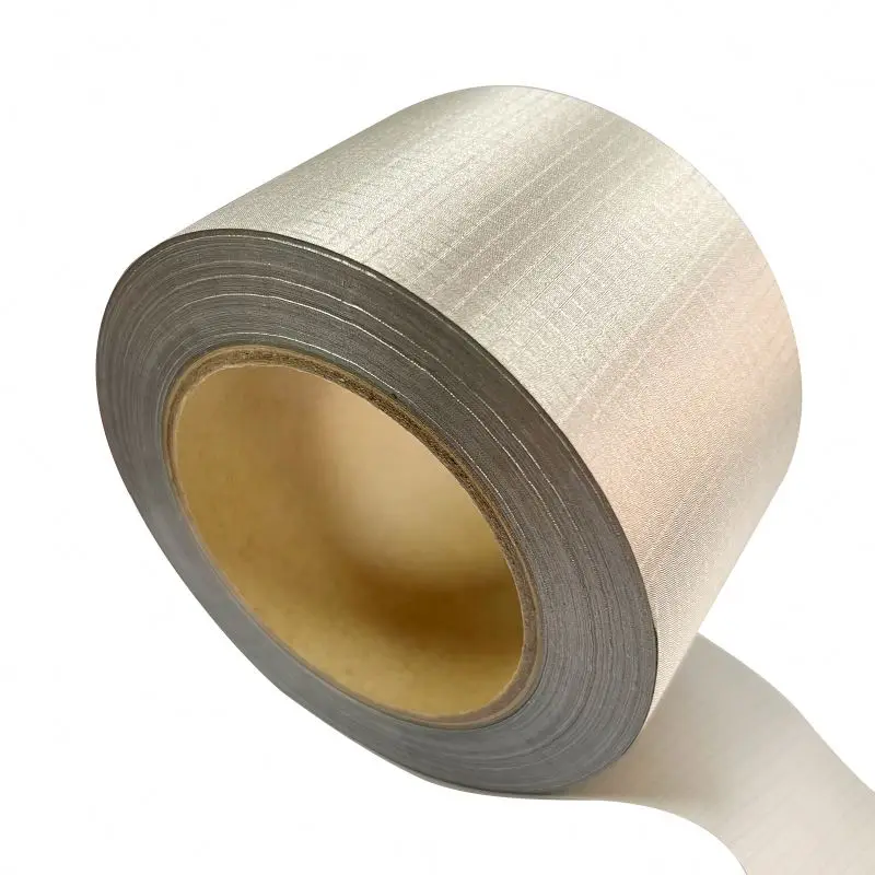 Custom EMI Shielding Thermally Electrically Conductive Cloth Fabric Adhesive Tape for LCD Laptop Phone