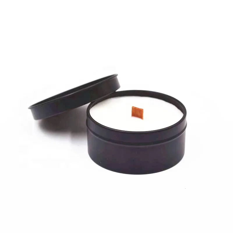 High Quality Soy Wax Scented Candle Luxury Interior Decoration Fragrance Gold Tin Can Scented Candle