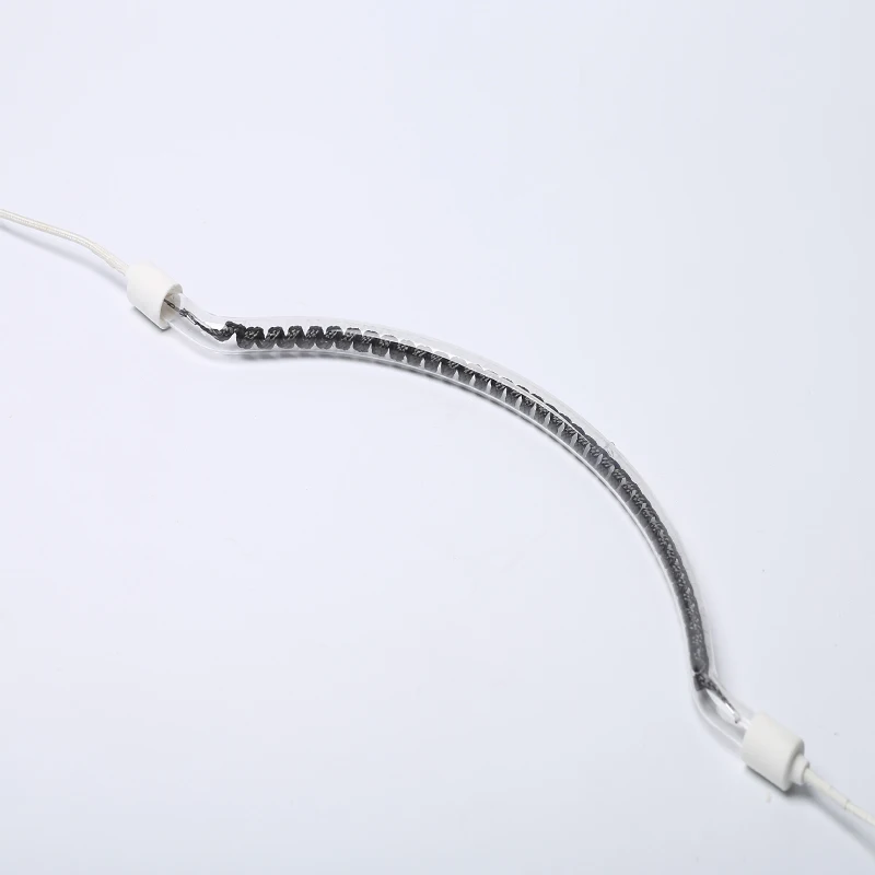 Infrared Carbon Fiber Quartz Heater Industrial Electric Quartz Glass  Heater Tube