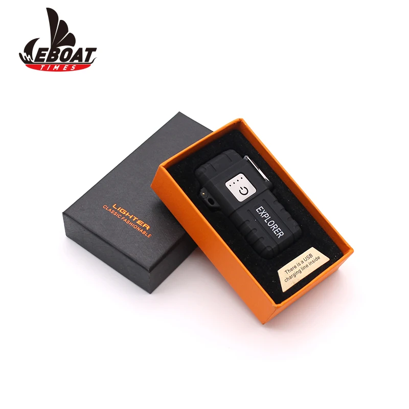 New Pipe Design USB lighter electronic windproof, custom cigar arc lighter plasma