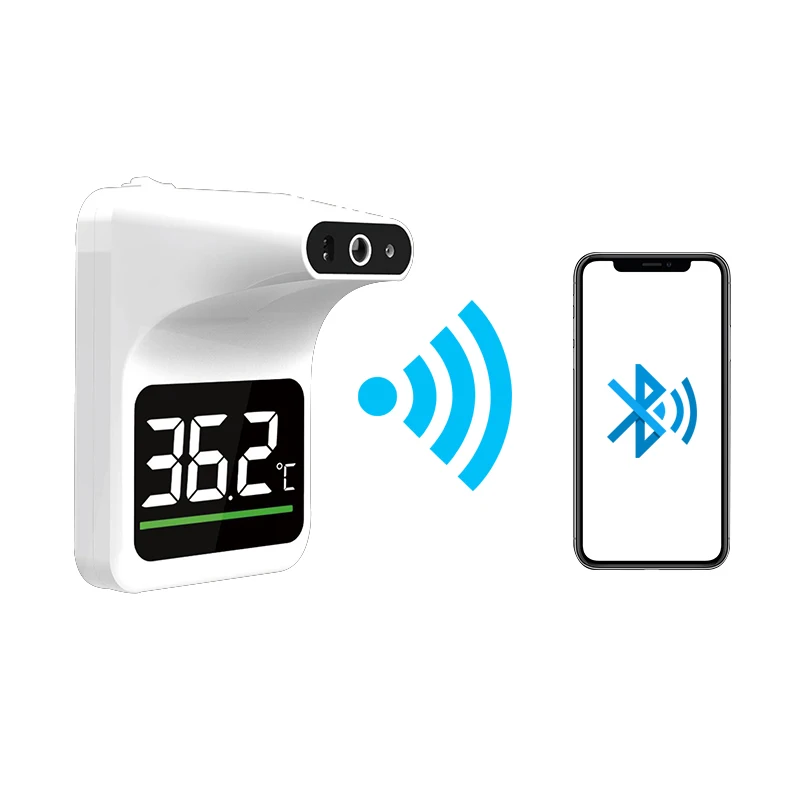 
K3 pro Bluetooth version Fever check Bluetooth Portable Automatic Digital Wall mounted Thermometer Medical CE approved 