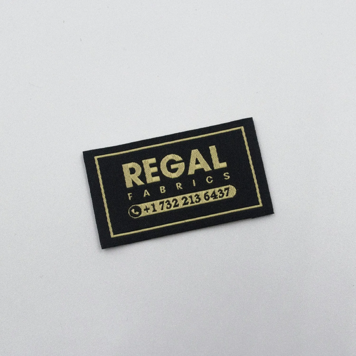 Clothing Labels Custom Woven Own Logo Professional Clothes Tags Maker Custom Woven Label For Garment