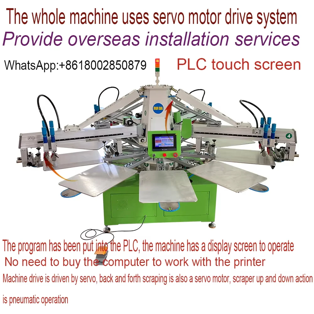 Carousel Rotary  Automatic 4 Color 10 Stations currency printing machine supplier