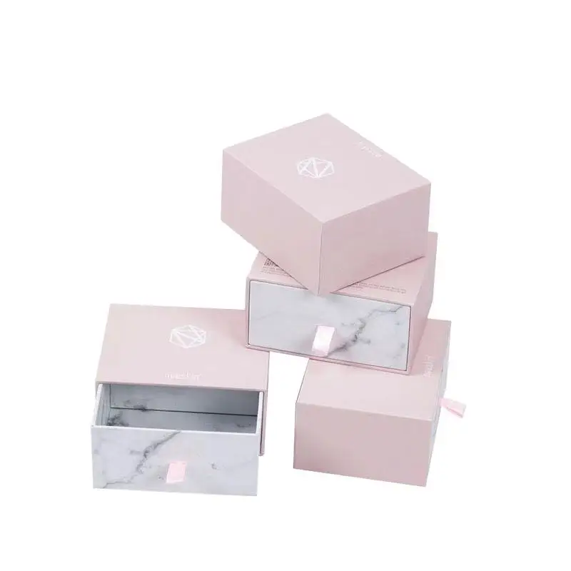 
Custom made marbling drawer box bracelet gift box for jewelry or chocolate factory price top quality luxurious 