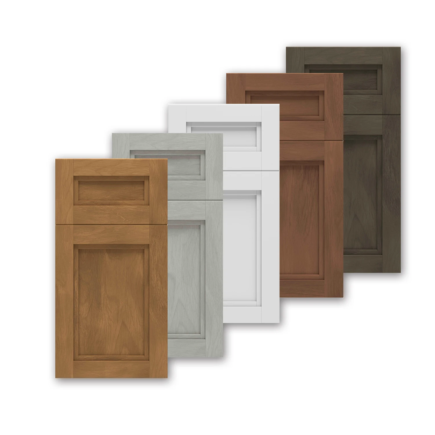 Wholesale Price Cabinet High Quality MDF Solid Wood Modern Design Base Wall Kitchen Cabinets