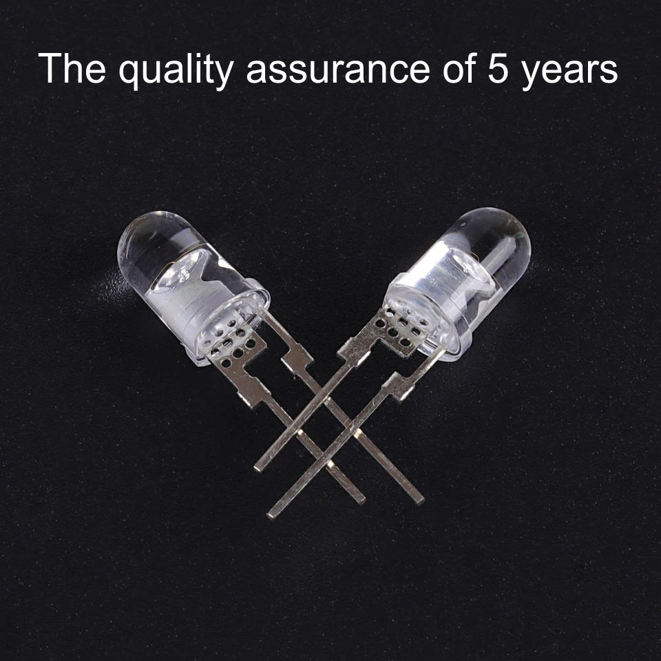 Juhong 5 years warranty High Power 0.5W Ultra Bright green Color 520nm 30000-40000mcd Round Head LED Diode 5mm Free samples
