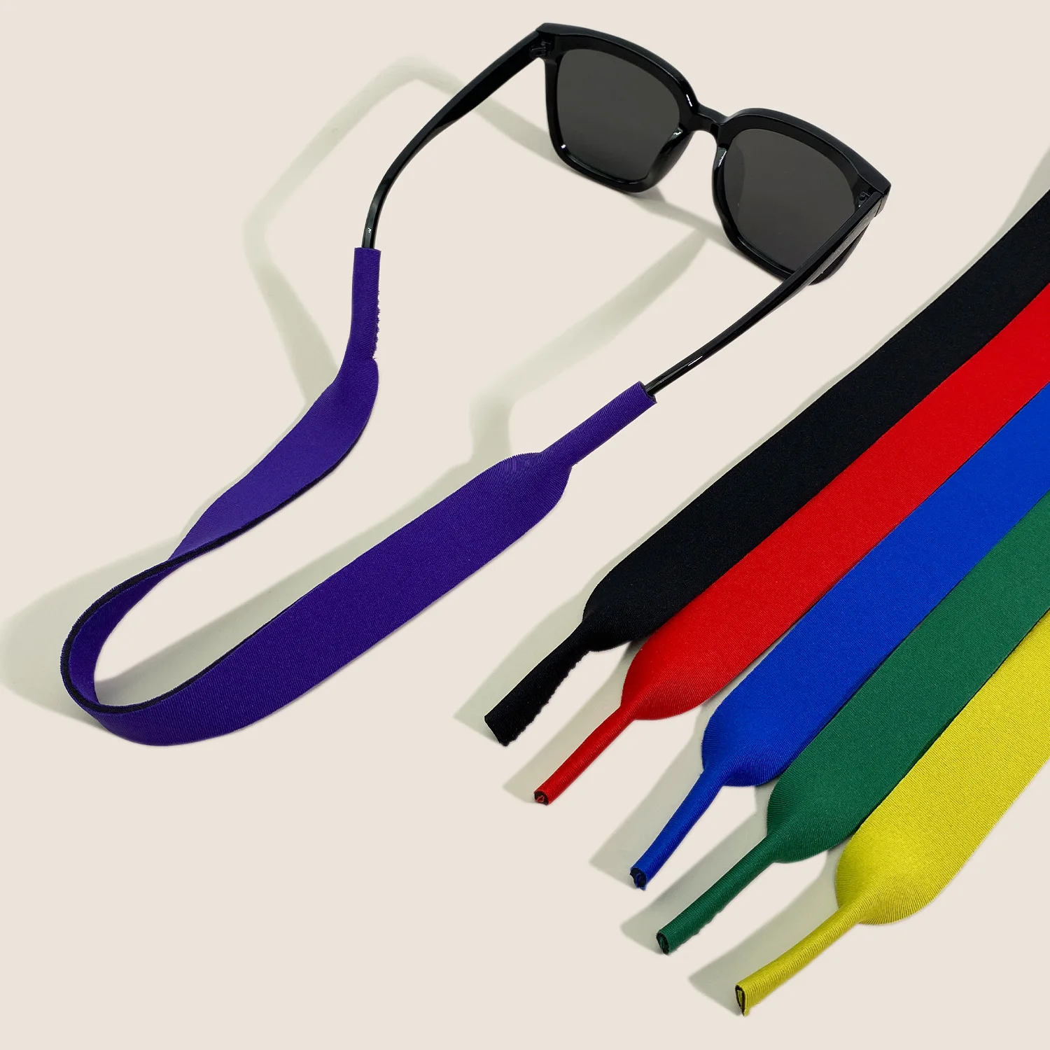 Retro SBR Double sided Diving Material Sports Float Paddle Board Surfing Glasses Rope Glasses Straps