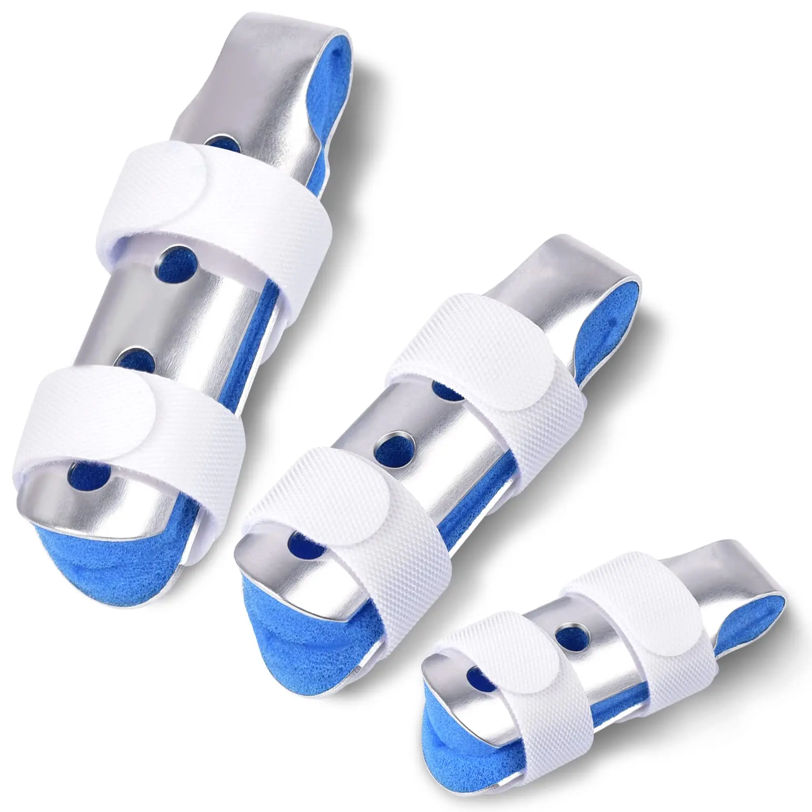 Aluminium finger orthosis corrector recovery medical finger splint for orthopedic finger splint