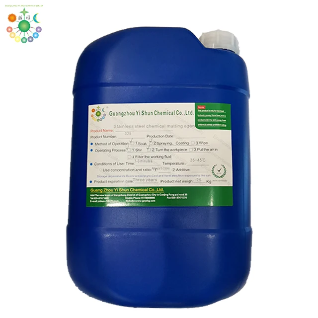 Series 3 chemical matte whitening agent for stainless steel