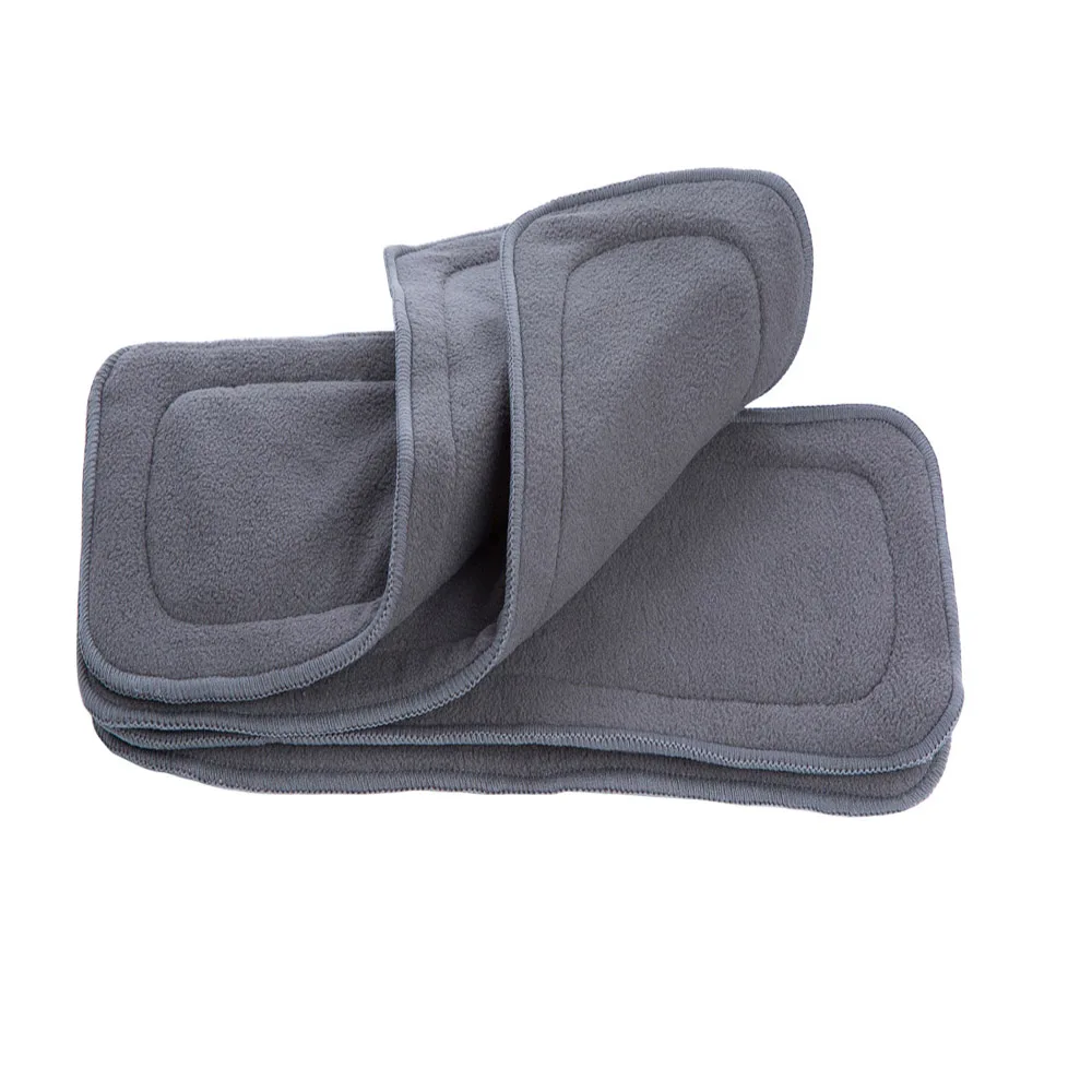AnAnBaby New Super Absorbent 5 Layer Bamboo Charcoal Inserts For Baby Cloth Diaper