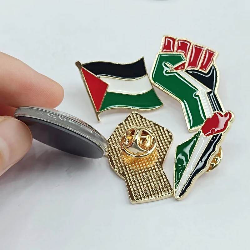 Металлический Магнитный значок на холодильник