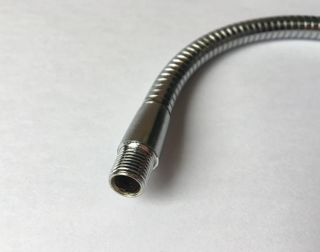 Stainless steel gooseneck tube