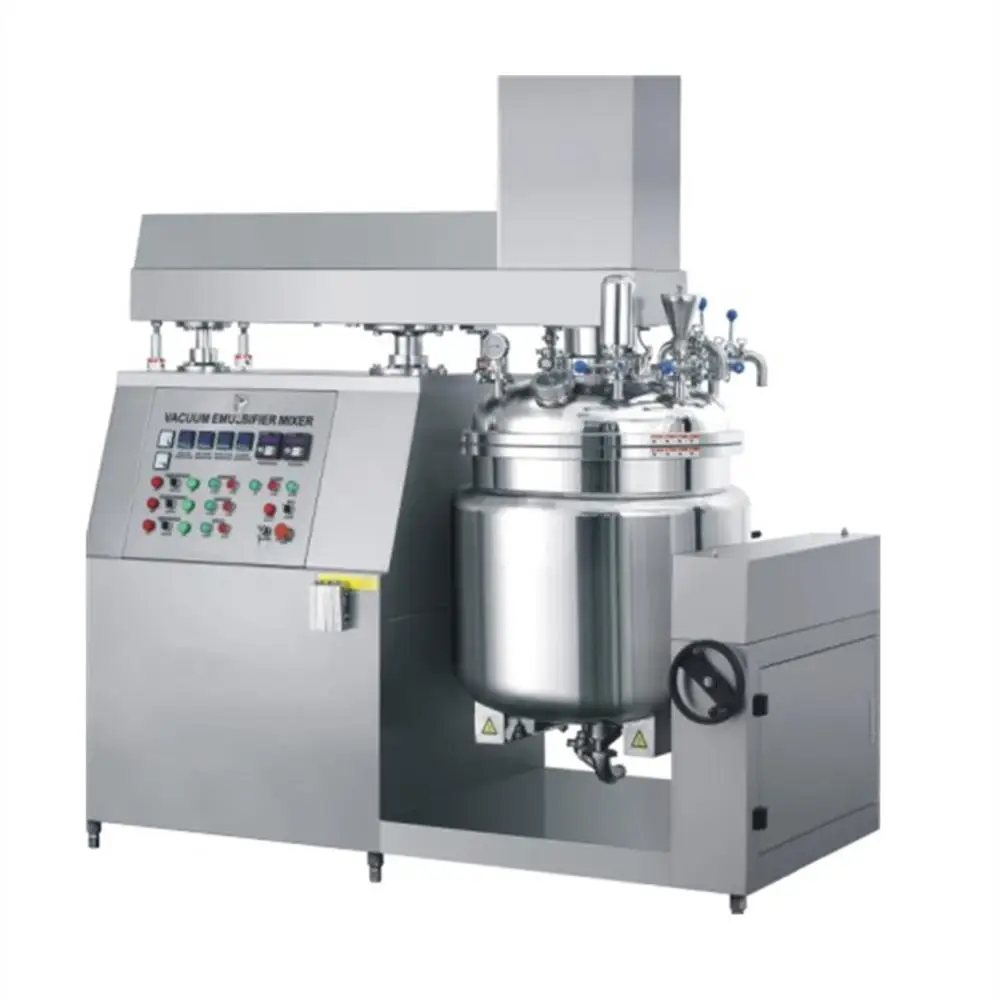 vacuum emulsifying homogenizer for cosmetics produce