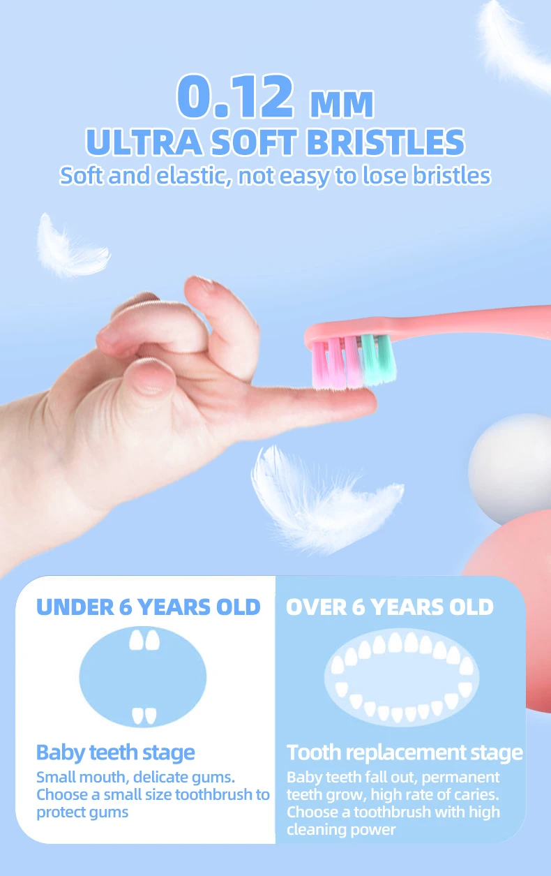 CASA toothbrush factory color soft bristles with matte finish handle toothbrush for kids