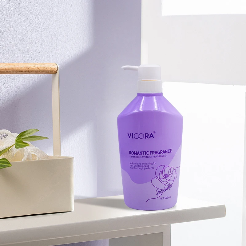 VICORA Rose Shower Gel Perfumed Bubble Cool Organic Bathroom Kit Hair Shampoo and Conditioner Body Wash