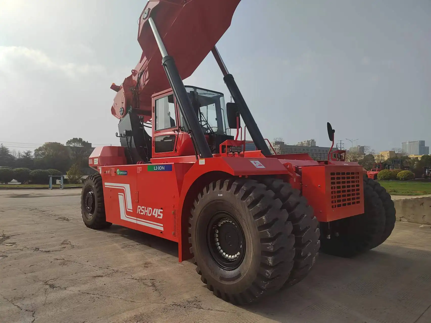 Good Condition Used HELI 45 tons SANY SRSC45V1A SRC450 45 TONS FORKLIFT Kalmaer forklift  container reach stacker SRC450