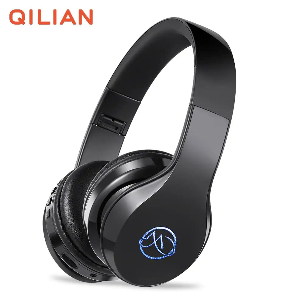 BH7 LED 7 colors light changing custom logo wireless BT earpiece wireless headset BT 5.0 earphone headphones tws earbuds