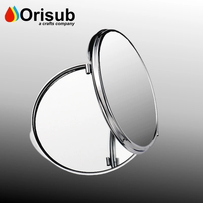 DIY Printing square Small Pocket Mirror Sublimation Blank Compact Make up Mirror