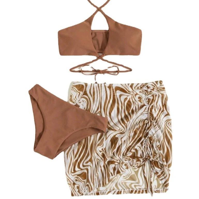 YingTang 2023 new swimwear cutout models sexy bikini girl beachwear bikini swimsuit bathing suit for ladies