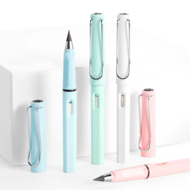 Drop shipping taobao purchasing agent Write endless metal pen free cutting eternal pencil customize logo 1688 source agent