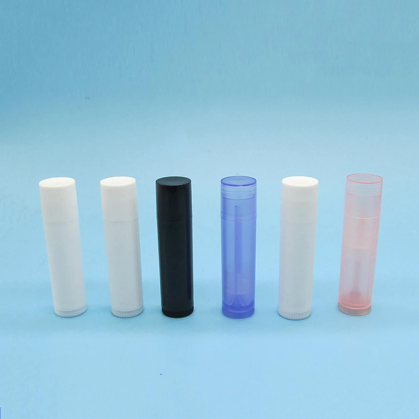 BIG CAPACITY EMPTY 15G CLEAR ROUND LIP BALM TUBE WHOLESALE