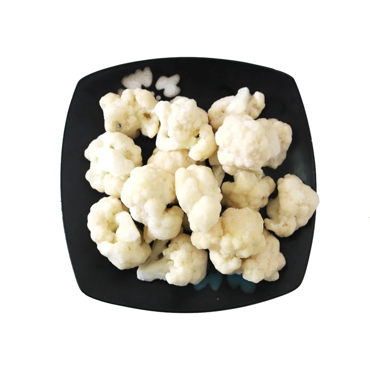 Wholesale high quality frozen bulk white cauliflower iqf frozen cauliflower cut