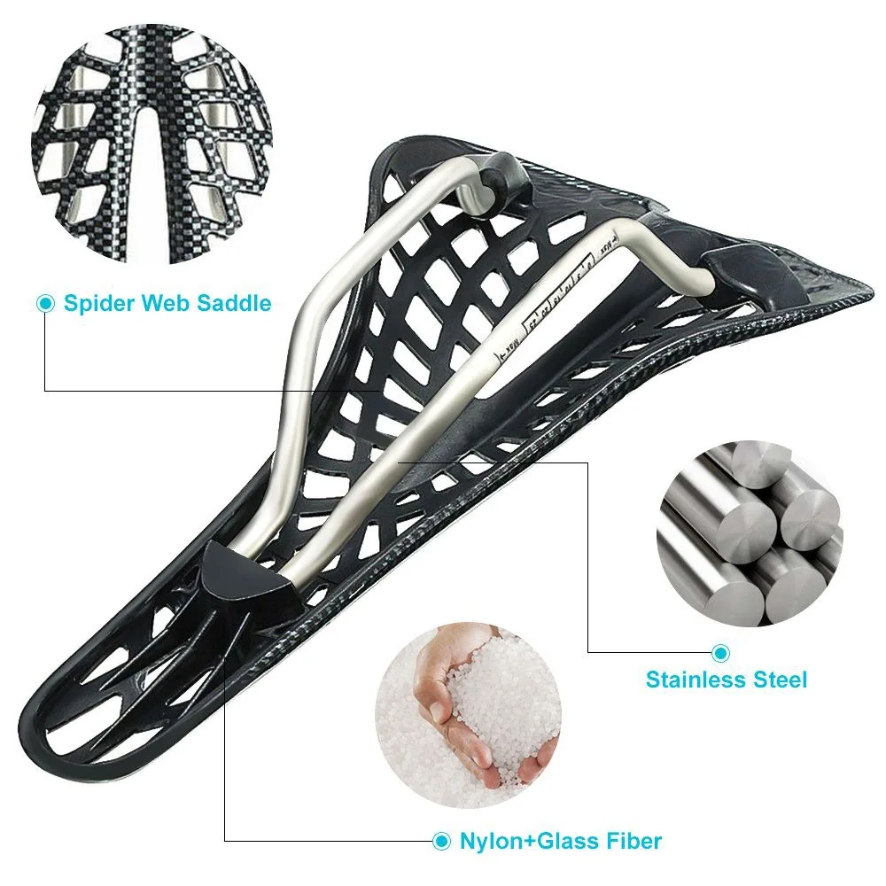Profession Road MTB Bike Seat Carbon Fiber Material Hollowed Cycling Cushion Pad Comfortable Bicycle Saddle for Bike