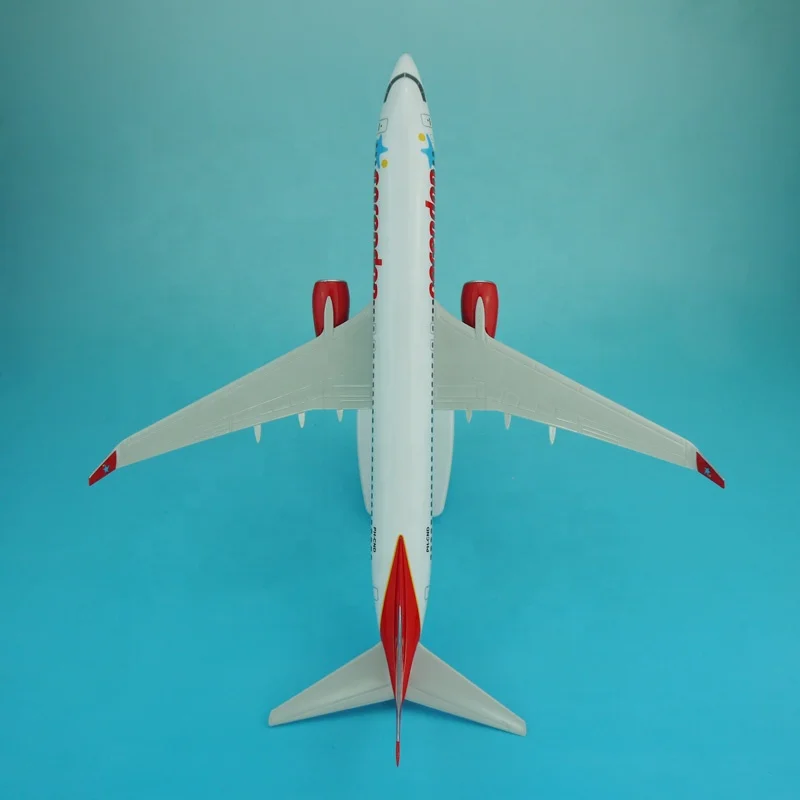 Corendon Plastic B737-800 1/100 39cm Promotional Model Boeing Airplane