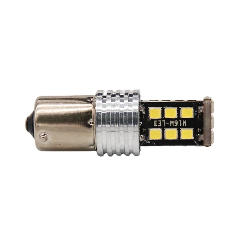 UNJOYLIOD P21W BA15S Canbus No OBC Error Super Bright 15 LED Auto Brake Lights Car Backup Reverse Lamps 1156 switchback