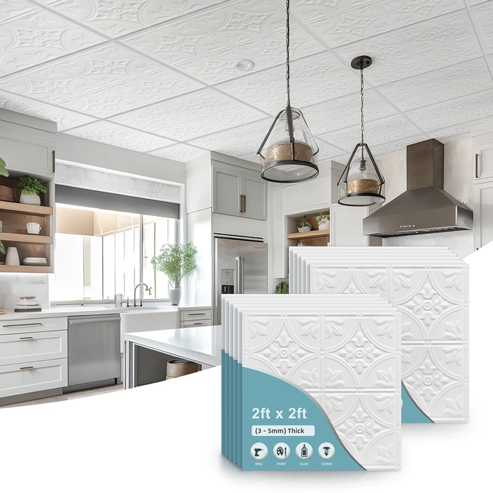 PVC ceiling design for restaurant sheets menards roof cladding sheds charcoal panel decor down lobby decoration trim laminated
