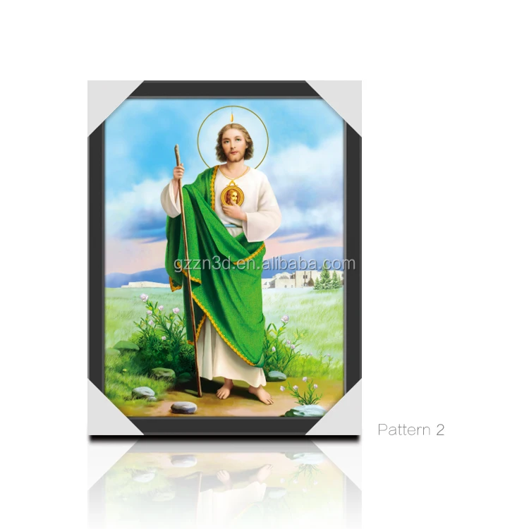 Hot selling 3d jesus picture with frame