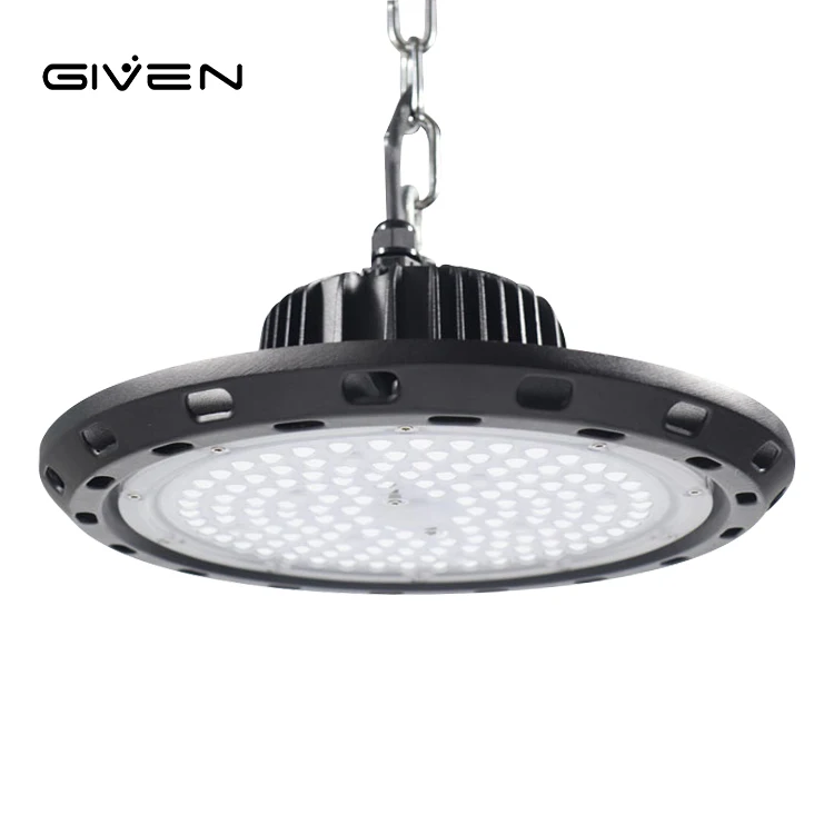 
Wholesale Waterproof IP54 Warehouse Factory Garage 100W 150W 200W UFO LED High Bay Lamp 