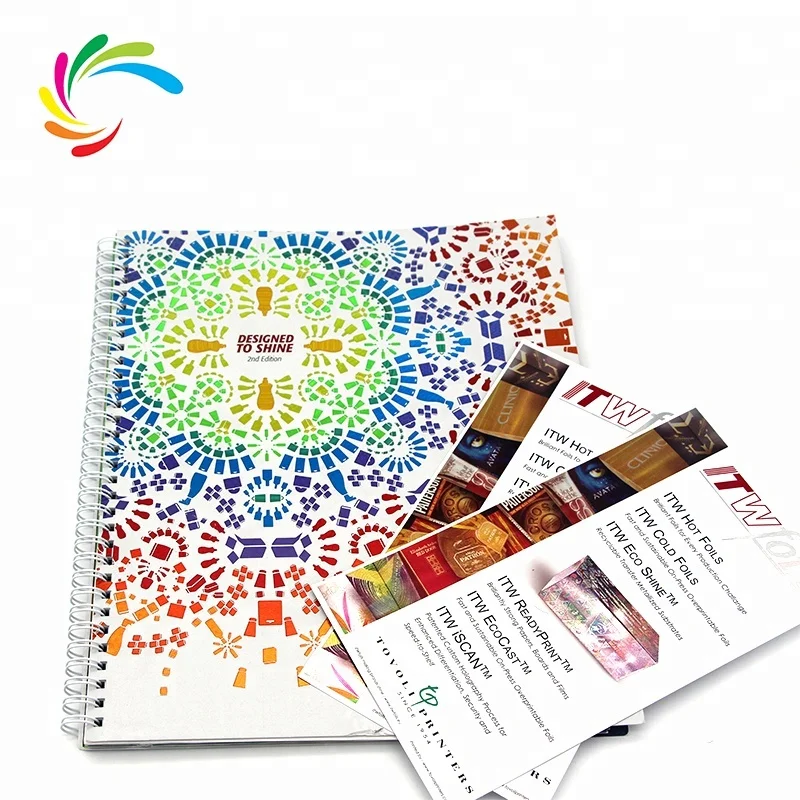 custom magazine brochure Color Brochure design Company product catalog hardcover booklet printing catalog