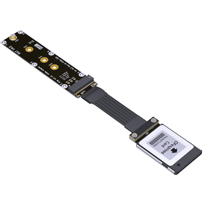 CF Express To M.2 NVMe Extension Cable CF TYPE-B for M2 M KEY SSD Support Canon R5 Nikon Z6Z7 XBOX Memory Card Adapter Converter