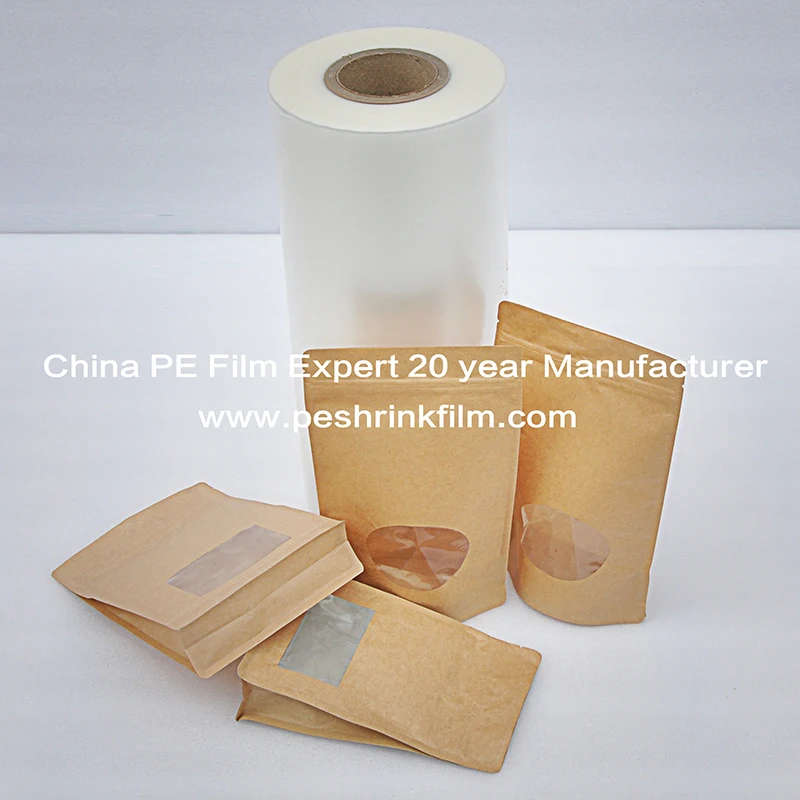 
Soft roll Plastic packaging material laminated polyethylene polypropylene bags film wrap 