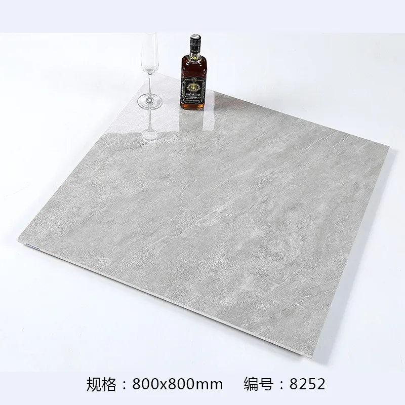 Gray bedroom living room wall Brick 800 X 800  Floor Tiles