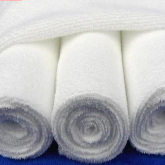 100% viscose plain solid color white waffle disposable hairdresser barber towel
