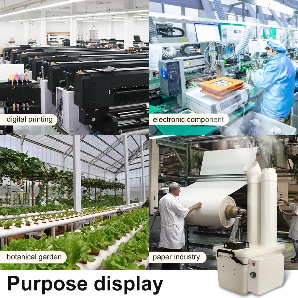 Plant humidification air humidifier humidifier machine manufacturer greenhouse humidifier ultrasonic mist maker fogger