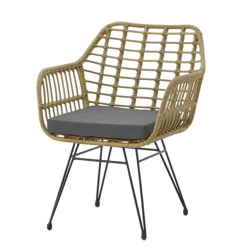 High Quality Hot Sale New Style Rattan Dining  Chairs and Tea Table Outdoor Garden Chair