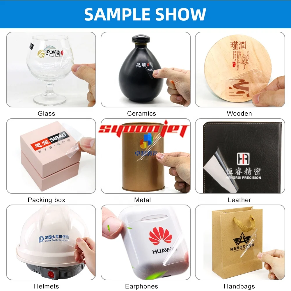 Syoonjet A4 UV DTF Printer With Laminator for Phone case Wood Mug Cups Bottle Glass Sticker