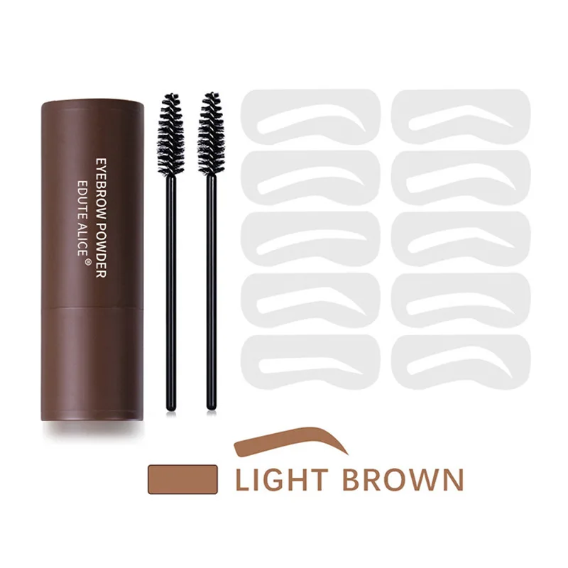 Wholesale Eyebrow Makeup Filler High Pigment Waterproof One Step Brow Shaping Kit Professional Cushion Hair Eyebrow Powder Stick