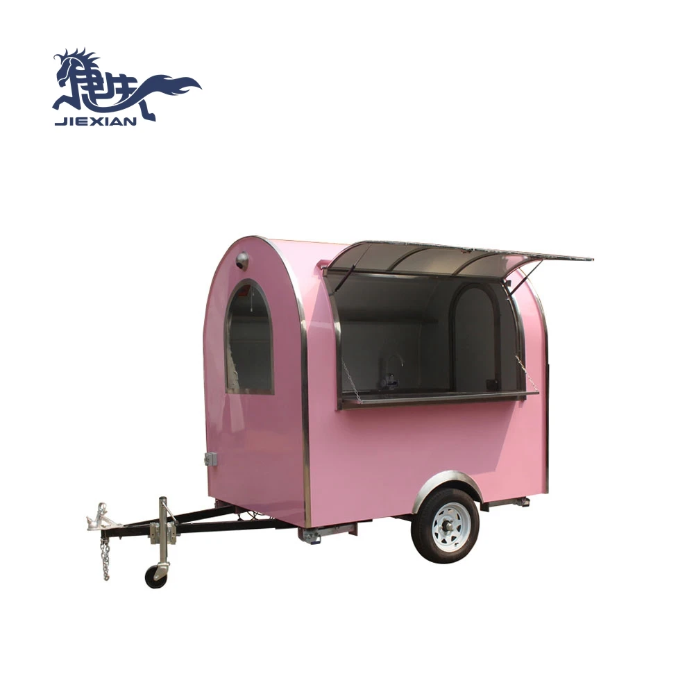 JX-FR220B Streest Food Concession trailer Mobile Coffee Shop 2.2m Mini Coffee Truck