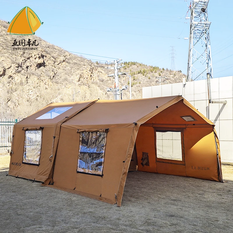 AIR  Camping Waterproof Tent Inflatable House Air Big Tent Outdoor Inflatable Camping Tent Factory price