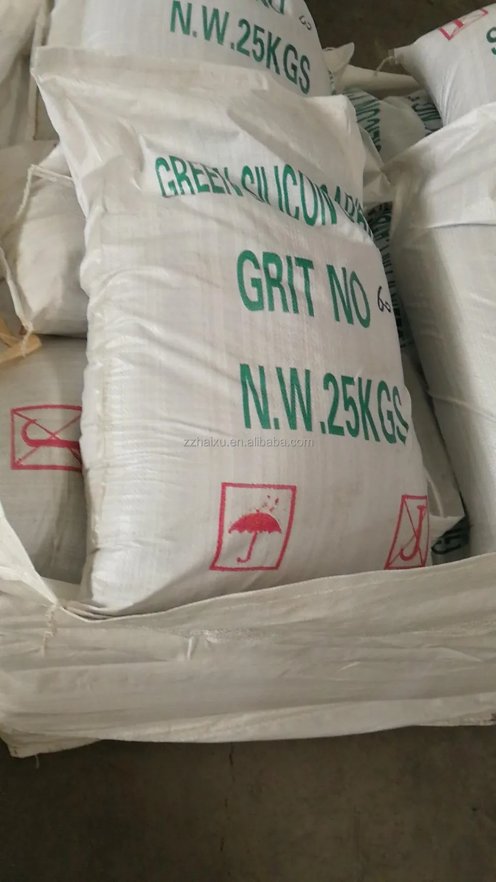 Green silicon carbide green emery 3000# or aluminum nitride plate polishing